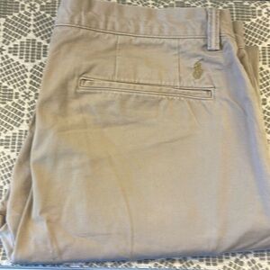 Polo by Ralph Lauren Men's khaki Straight-Fit Stretch Chino Pants 34/30